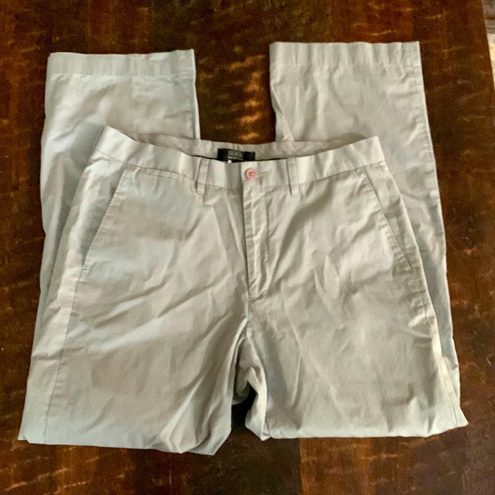 Black Saks Fifth Avenue Chino Pants